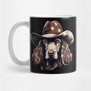 Irish Setter 4th of July Mug